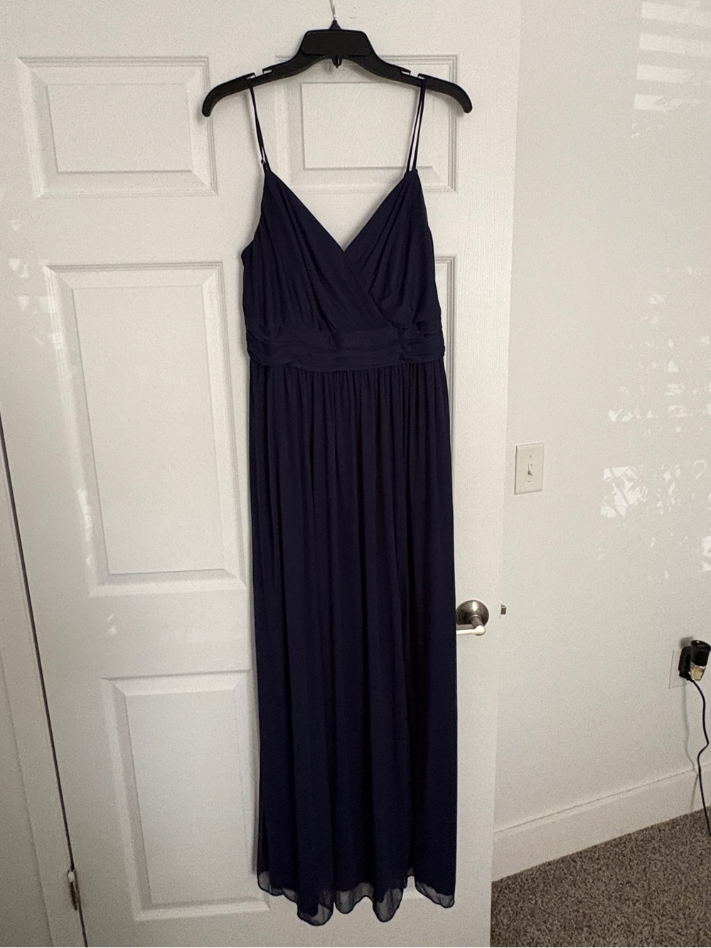 David’s Bridal - Navy Blue Bridesmaids Dress